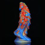 Unicorn Lifelike Silicone Dildo - Colorful - Image 14