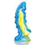 Unicorn Lifelike Silicone Dildo - Colorful - Image 2