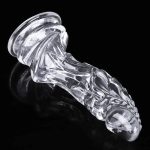 Crystal Double Color Dragon Dildo - Image 4
