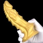 Monster Dragon Dildo - Golden - Image 2