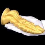 Monster Dragon Dildo - Golden - Image 4