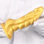 Monster Dragon Dildo - Golden - Image 5