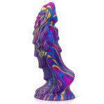 Unicorn Mixed Color Lifelike Silicone Dildo - Image 7