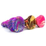 Unicorn Mixed Color Lifelike Silicone Dildo - Image 5