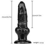 Realistic Colorful 8.2"/21 cm Dildo - Dog - Image 4