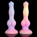 Alien Space Cock Glow in The Dark Silicone Dildo - Image 6