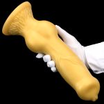 Golden Fantasy Animalistic Dildo - Image 3
