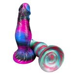 Forest Realistic Colorful Dildo - Image 4