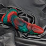 Little Monster Silicone Dildo - Green - Image 2