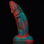 Little Monster Silicone Dildo - Green - Image 3