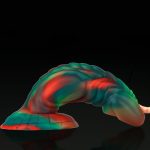 Little Monster Silicone Dildo - Green - Image 4