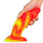 Little Monster Silicone Dildo - Yellow - Image 3