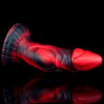 Little Monster Silicone Dildo - Black - Image 5