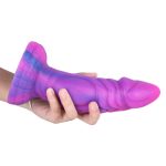 Colorful Flash 21 CM/8.2" Silicone Dildo - Image 3