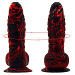 Scale Colorful Realistic Dildo - Image 9