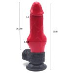 Dragon Dildo 8.1" Silicone Realistic Animal Dildo - Image 2