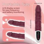 LCD Display Realistic G-Spot Vibrator - Image 4