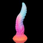 Luminous Silicone Octopus Tentacle Fantasy Soft Dildo - Image 7