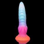 Luminous Silicone Octopus Tentacle Fantasy Soft Dildo - Image 8