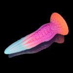 Luminous Silicone Octopus Tentacle Fantasy Soft Dildo - Image 4