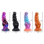 Colorful Silicone Seahorse Butt Plug