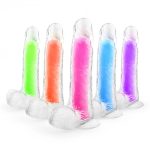 Glow Jelly Dildo With Mutiple Colors - Image 9