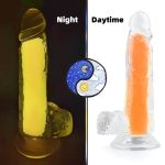 Glow Jelly Dildo With Mutiple Colors - Image 11