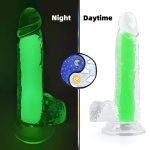 Glow Jelly Dildo With Mutiple Colors - Image 2