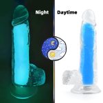 Glow Jelly Dildo With Mutiple Colors - Image 3