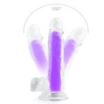 Glow Jelly Dildo With Mutiple Colors - Image 5