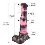 Simulated Animal Dildo 10.0 IN - H - Image 2