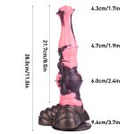 Simulated Animal Dildo 11 IN - P - Image 3