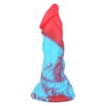Blue And Red Realistic Dong - 22cm/8.6" - Image 6