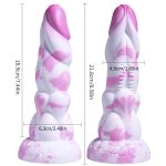 Spun Sugar Colorful Dildo - Image 5
