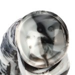 Black and White PVC Realistic Dildo 03 - Image 3