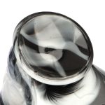 Black and White PVC Realistic Dildo 04 - Image 4