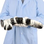 Black and White PVC Realistic Dildo 05 - Image 9