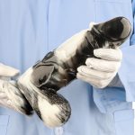 Black and White PVC Realistic Dildo 06 - Image 5