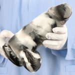 Black and White PVC Realistic Dildo 07 - Image 7