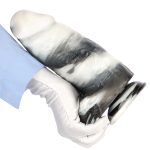 Black and White PVC Realistic Dildo 07 - Image 8