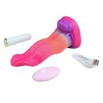 Luminous Silicone Dildo -Vibration Tongue - Image 5