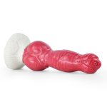White Base Hellfire Silica Gel Dildo - 08 - Image 2