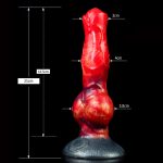 Wolf  Colorful Cock - Fire - Image 4