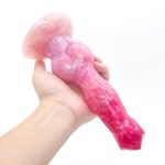 Peachy Colorful Realistic Dildo - Image 2