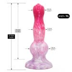 Peachy Colorful Realistic Dildo - Image 4