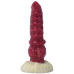 White Base Hellfire Silica Gel Dildo - 10 - Image 8