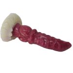 White Base Hellfire Silica Gel Dildo - 10 - Image 9