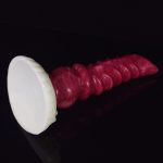 White Base Hellfire Silica Gel Dildo - 10 - Image 5