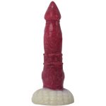 White Base Hellfire Silica Gel Dildo - 11 - Image 7