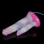 Squirting Silicone Double Ended Dildo - 02 - Image 2